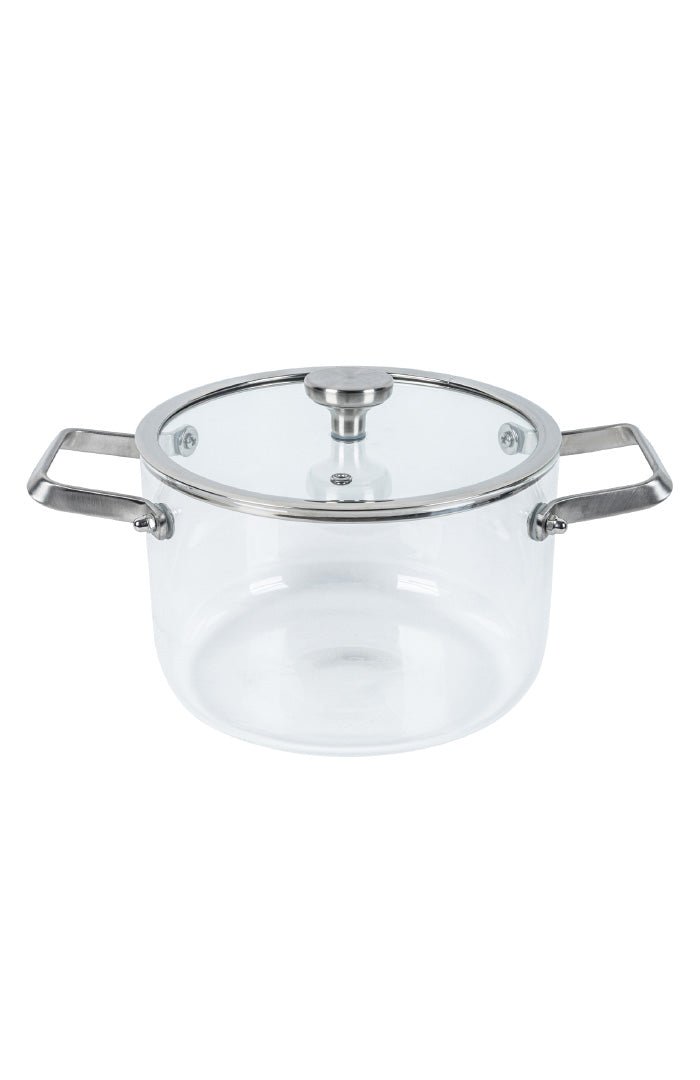 OLLAS DE VIDRIO DE BOROSILICATO TRANSPARENTES- SET X2