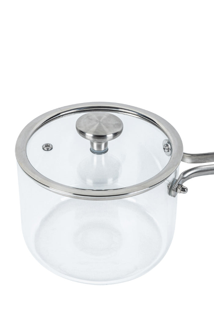 OLLAS DE VIDRIO DE BOROSILICATO TRANSPARENTES- SET X2